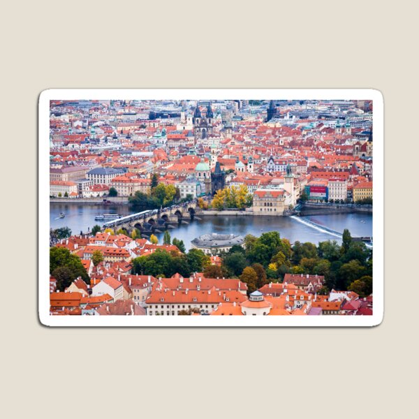 The Charles Bridge & Prague Magnet