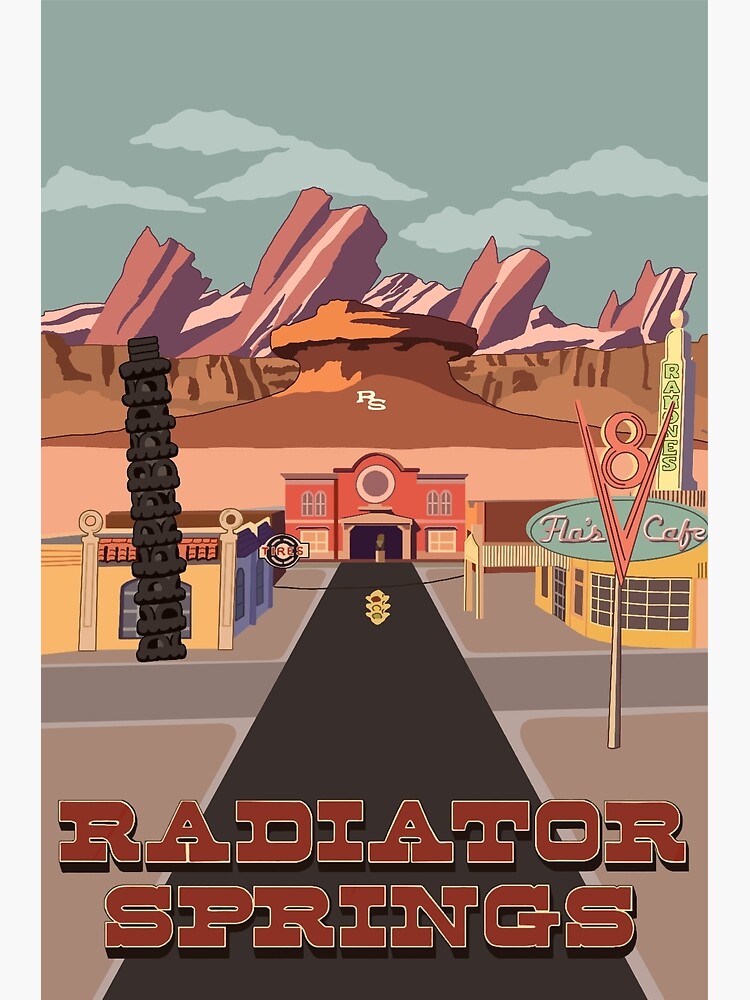 art of animation radiator springs