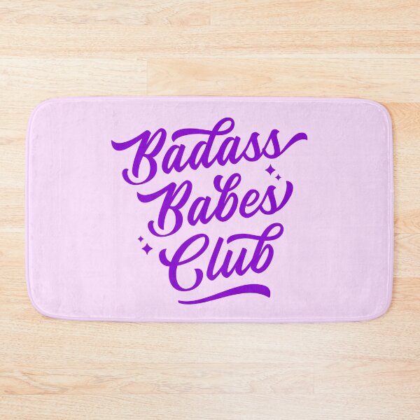 Item preview, Badass Babes Club - Purple designed and sold by ArtCandyCo.