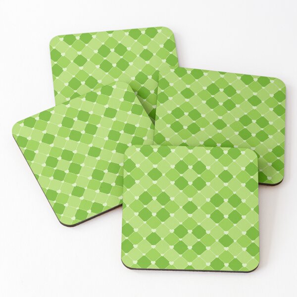 Item preview, Hearts and diamonds in shades of green designed and sold by IoanaHraball.