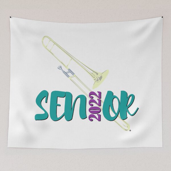 Item preview, Senior - Class of 2022 - Trombone designed and sold by BandMomDesigns.