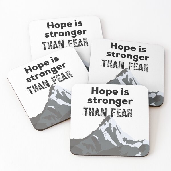 Item preview, Hope Is Stronger Than Fear designed and sold by UncleStuScience.