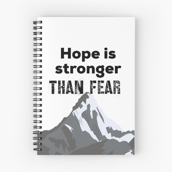 Item preview, Hope Is Stronger Than Fear designed and sold by UncleStuScience.
