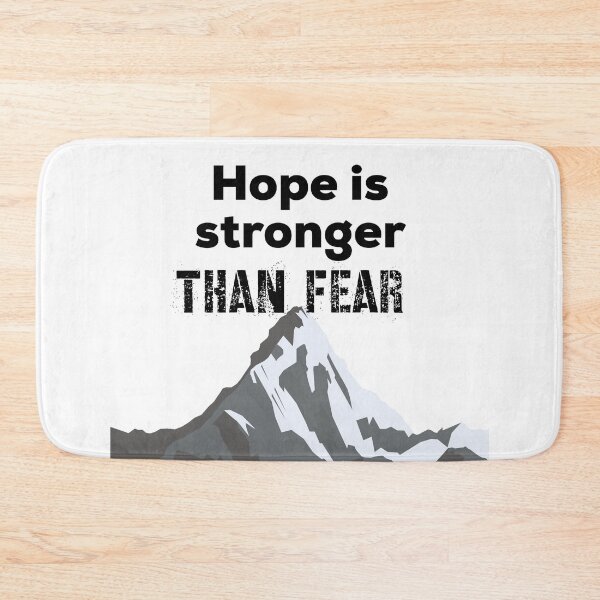 Item preview, Hope Is Stronger Than Fear designed and sold by UncleStuScience.