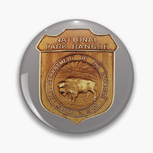 Item preview, National Park Ranger Badge designed and sold by Lawrence Baird.
