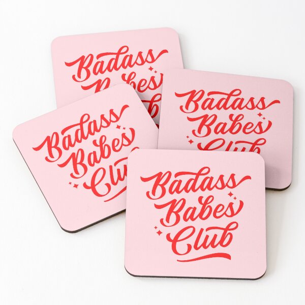 Item preview, Badass Babes Club - Red designed and sold by ArtCandyCo.