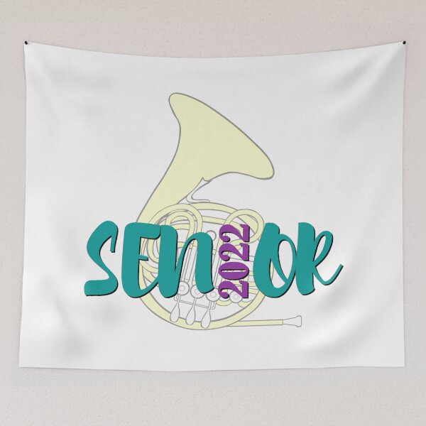 Item preview, Senior - Class of 2022 - French Horn designed and sold by BandMomDesigns.