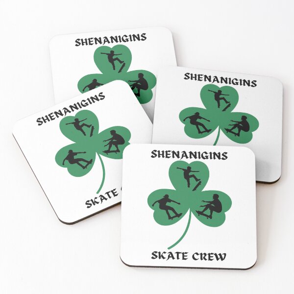 Item preview, Shenanigan's Skate Crew on Green Clover designed and sold by Six Deers.