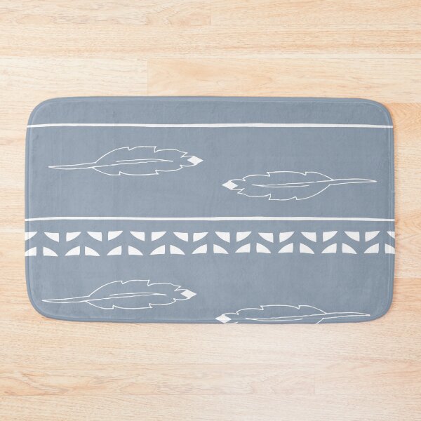 Item preview, Faded denim feathers designed and sold by RoseAesthetic.