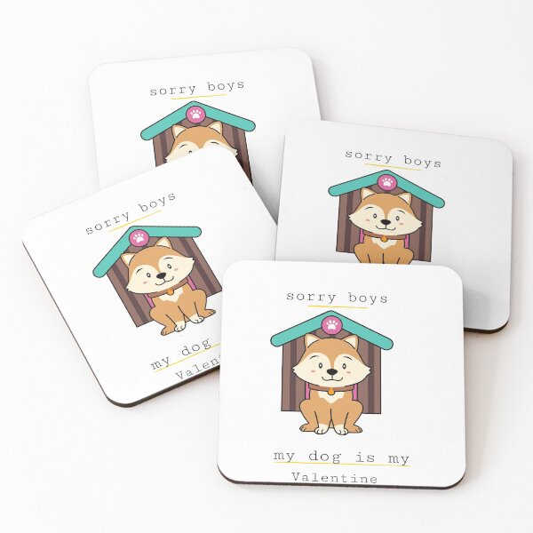 Item preview, sorry boys my dog is my valentine, funny valentine day, humor valentine  designed and sold by helkav.