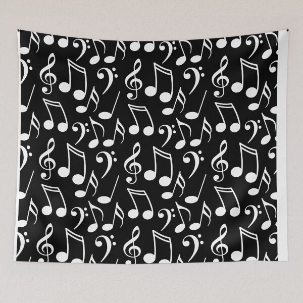 Item preview, Cool Music Notes Pattern designed and sold by bfrench87.