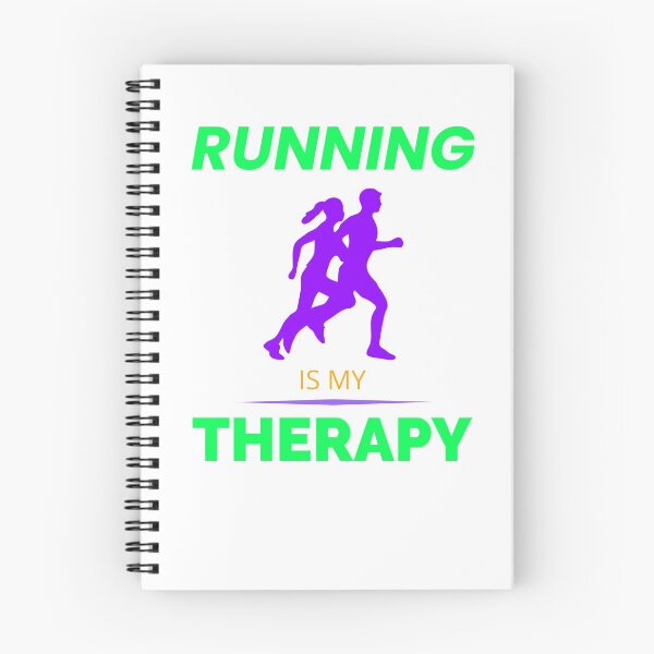 Item preview, Running Is My Therapy T-shirt designed and sold by colortrends.