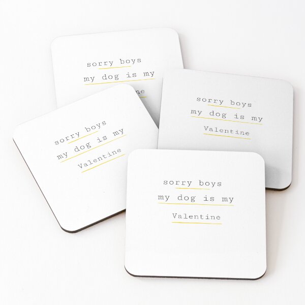 Item preview, sorry boys my dog is my valentine, funny valentine day, humor valentine  designed and sold by helkav.