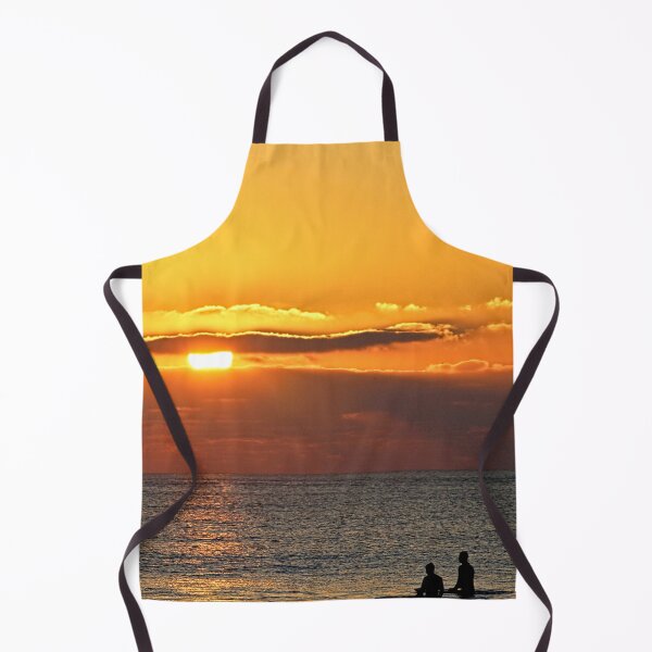 Item preview, Sunset Sunrise Sea Waves Surfers Scenic Seascape designed and sold by Anna Lemos.