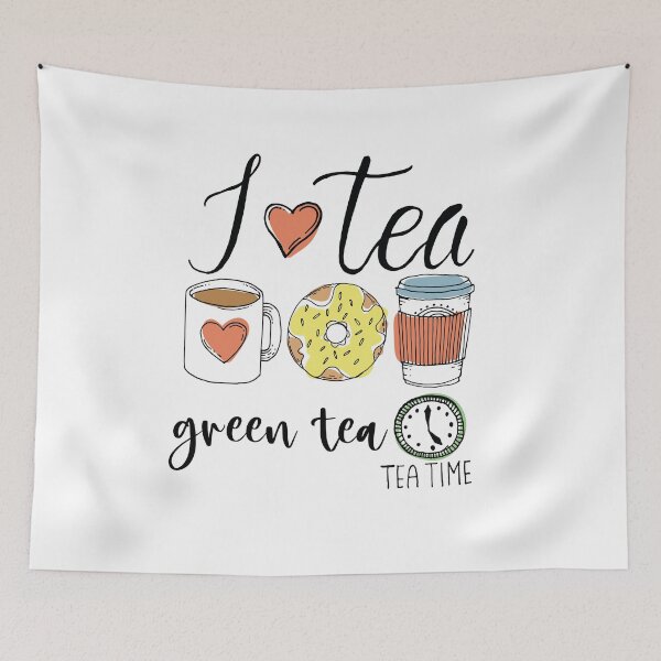 Item preview, green tea boba and taro and milk tea designed and sold by ADAMYASS.