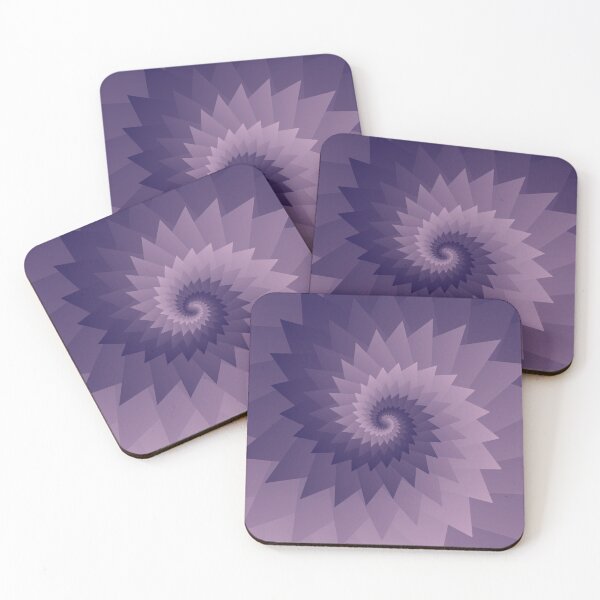 Item preview, Violet spiral design designed and sold by myseptember18th.