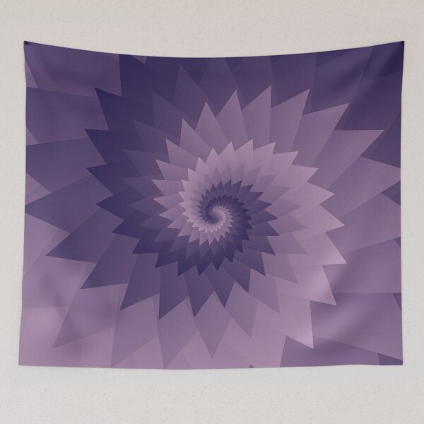 Item preview, Violet spiral design designed and sold by myseptember18th.