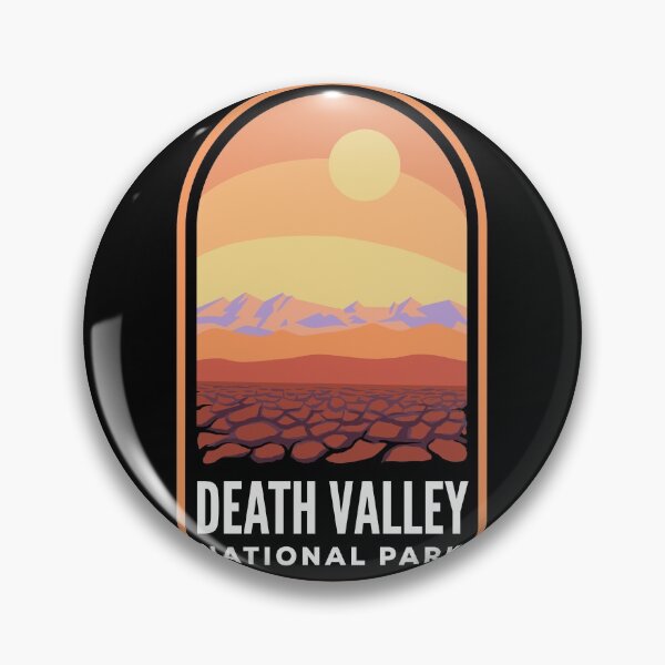 Item preview, Death Valley National Park Badge designed and sold by HalpinDesign.