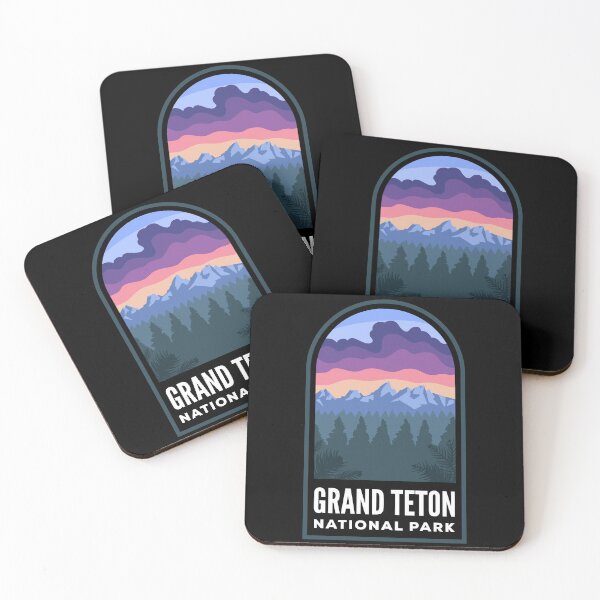 Item preview, Grand Teton National Park Badge designed and sold by HalpinDesign.