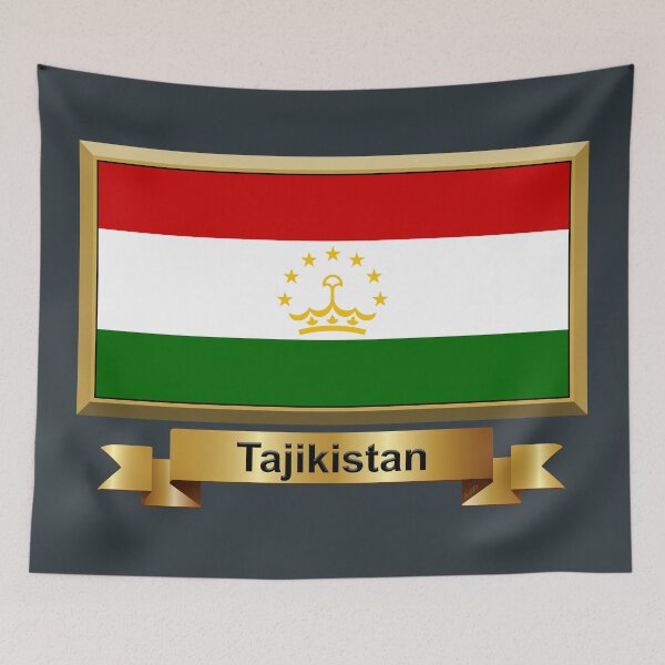 Item preview, Tajikistan Flag Gifts, Masks, Stickers & Products (GF) designed and sold by mpodger.