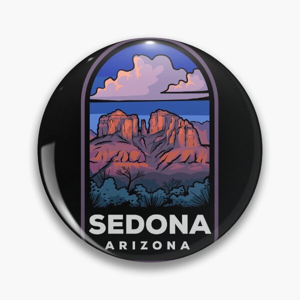 Item preview, Sedona Arizona Badge designed and sold by HalpinDesign.