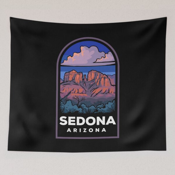 Artikelvorschau, Sedona Arizona Badge entworfen und verkauft von HalpinDesign.
