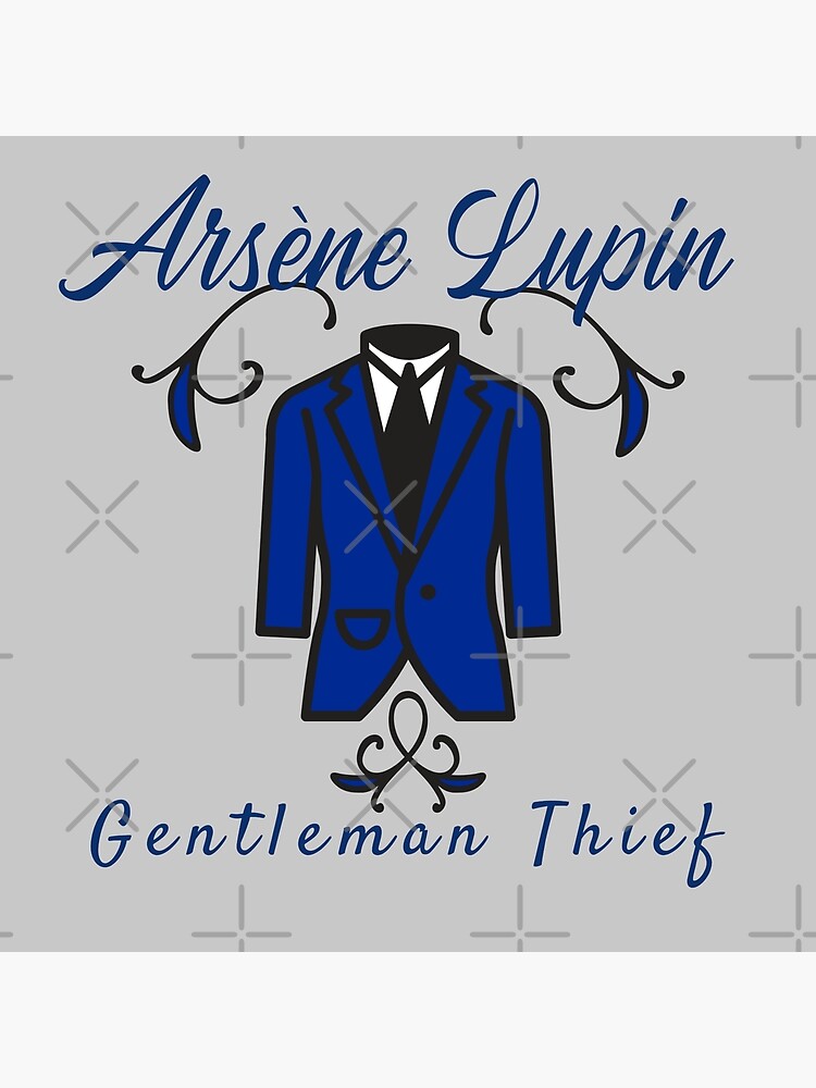 Arsene Lupin Gentleman Thief Sticker Design | Poster