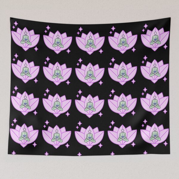 Item preview, Meditation Improves health - lotus guru candle designed and sold by janraydesigns.