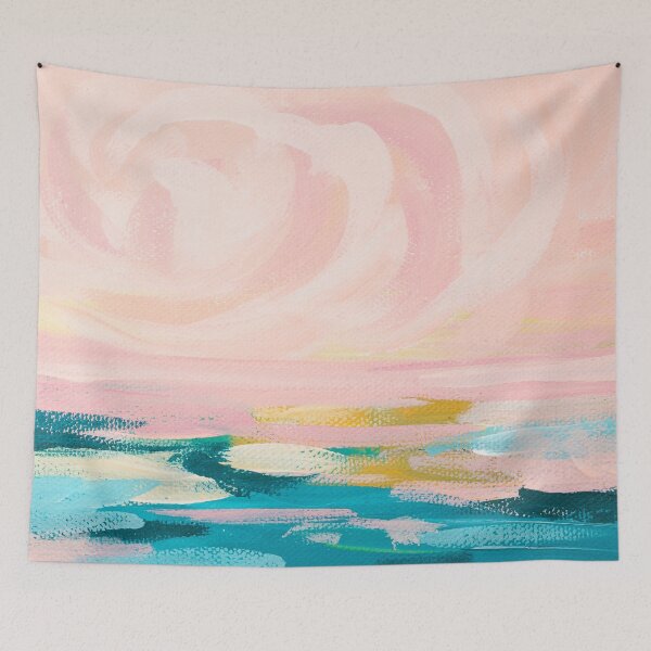 Item preview, Dreamy pastel landscape designed and sold by Ilze Lucero.
