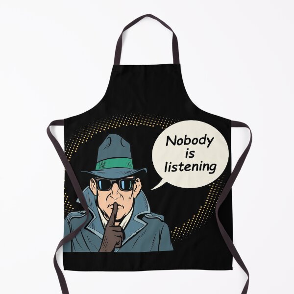 Item preview, Nobody is listening designed and sold by Graykat.