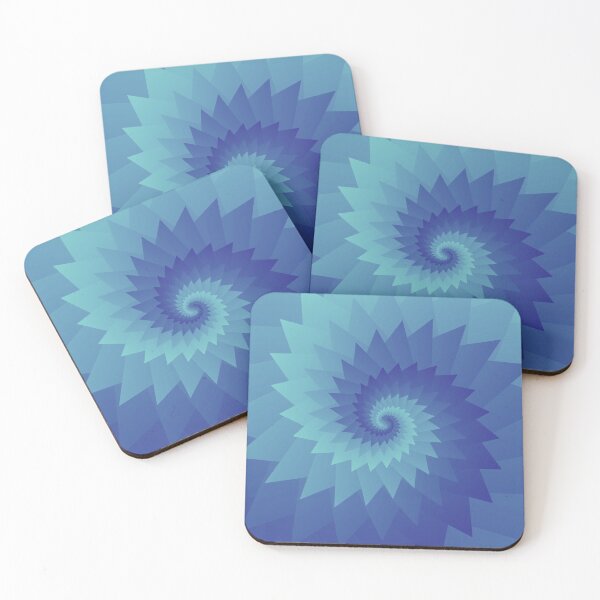Item preview, Blue gradient spiral design designed and sold by myseptember18th.