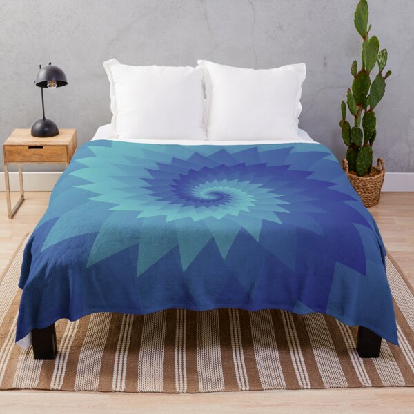 Item preview, Blue gradient spiral design designed and sold by myseptember18th.