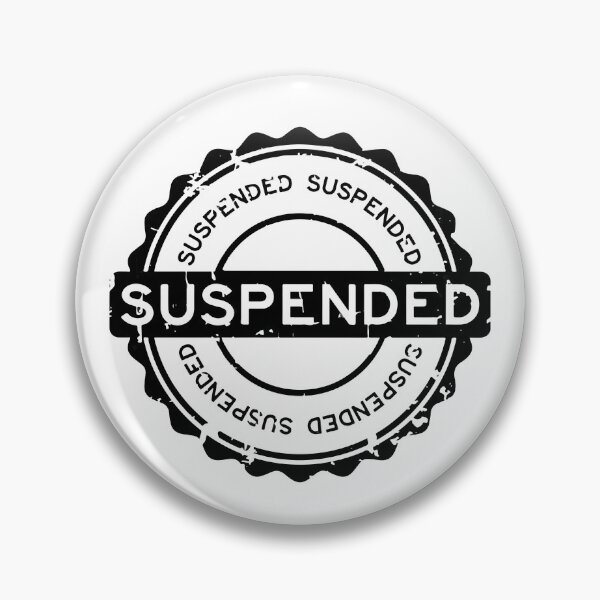 Item preview, Account Suspended designed and sold by mouad naouiri.