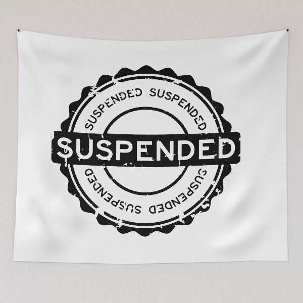 Item preview, Account Suspended designed and sold by mouad naouiri.