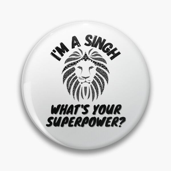 Artikelvorschau, Ich bin ein SINGH, was ist deine Supermacht? entworfen und verkauft von BrownGirlMantra.