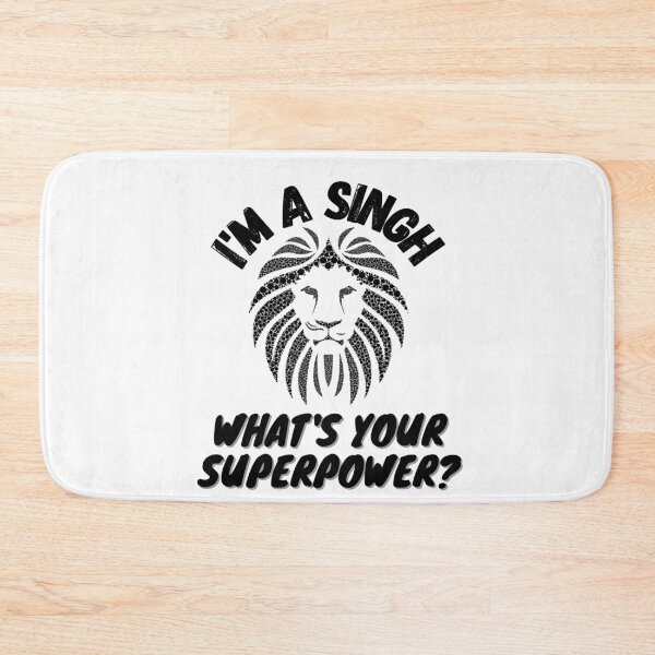 Item preview, I'm a SINGH, what's your superpower? designed and sold by BrownGirlMantra.