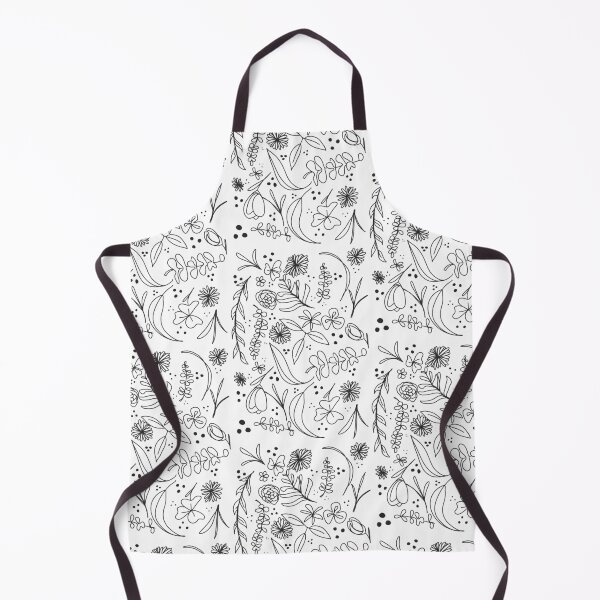 Item preview, Minimalistic flower and leaf line drawing designed and sold by PaintingsByKF.