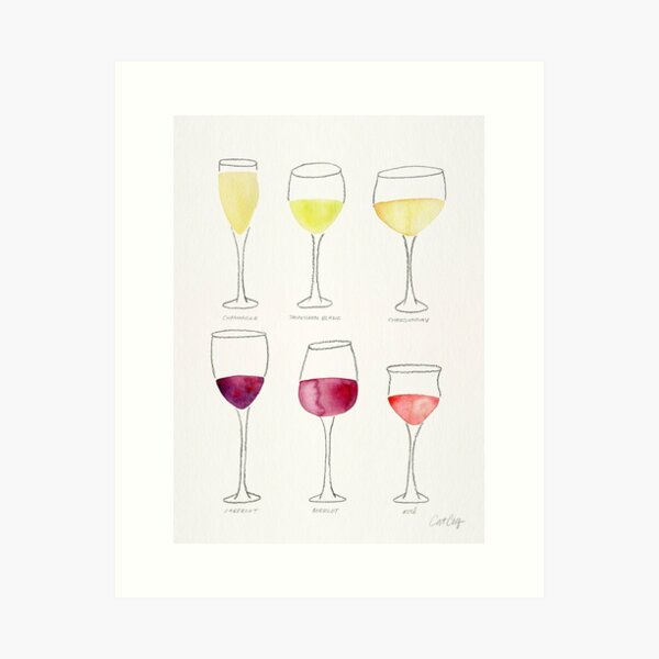 Wine Collection Art Print