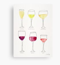 Wine Collection Canvas Print