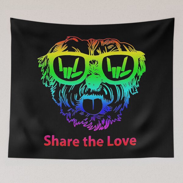Item preview, share the love shirt designed and sold by LouisVuitton835.