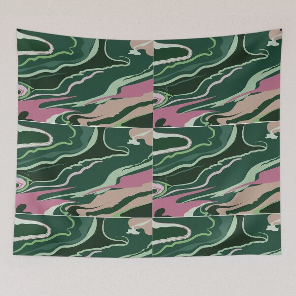 Item preview, Colourful Paint Spilled in a River designed and sold by hydrEAU.