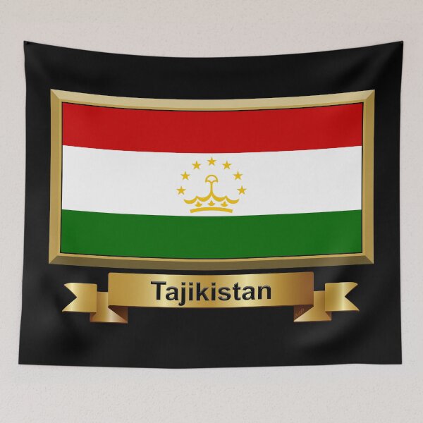 Item preview, Tajikistan Flag Gifts, Masks, Stickers & Products (N) designed and sold by mpodger.