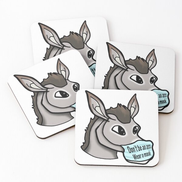 Item preview, Don't Be An Ass, Wear A Mask designed and sold by StereotypeGabs.