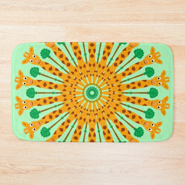 Item preview, Gentle Giraffe Mandala Design designed and sold by MandalaZoo.