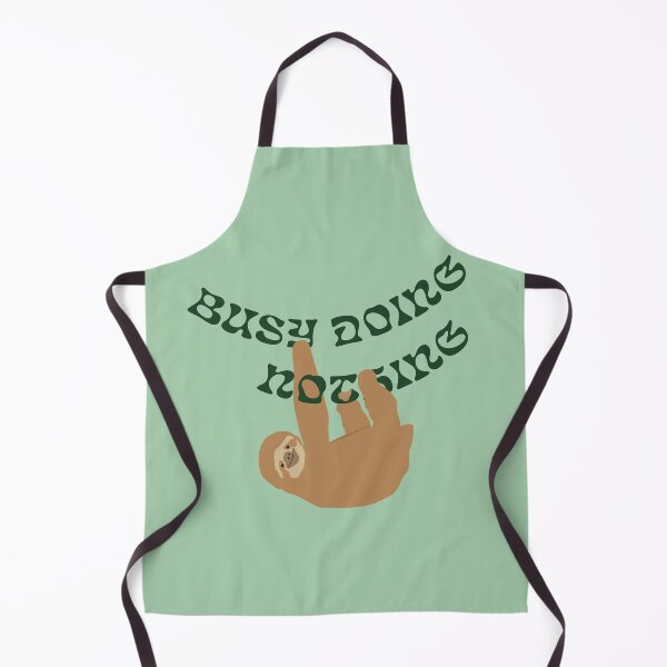 Item preview, Busy Doing Nothing lazy sloth designed and sold by KLINESTORE.