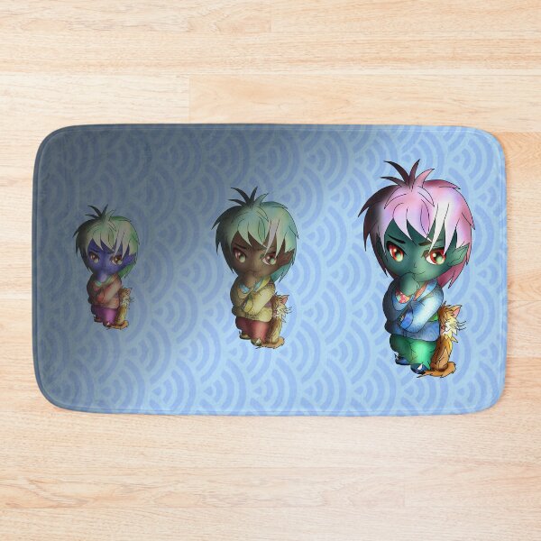 Item preview, cute dark elf with a cute cat designed and sold by CuisineCat.