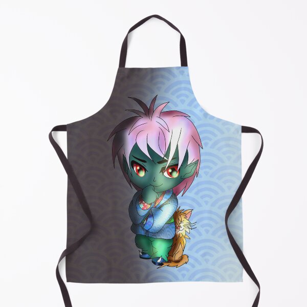 Item preview, cute dark elf with a cute cat designed and sold by CuisineCat.