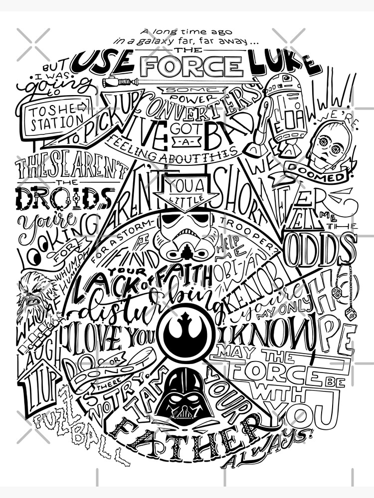 Star Wars Original Trilogy Quotes by catlashley
