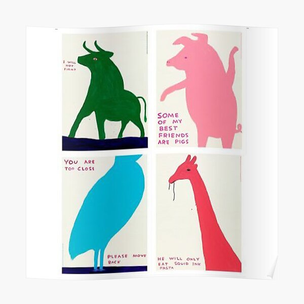David Shrigley. Poster