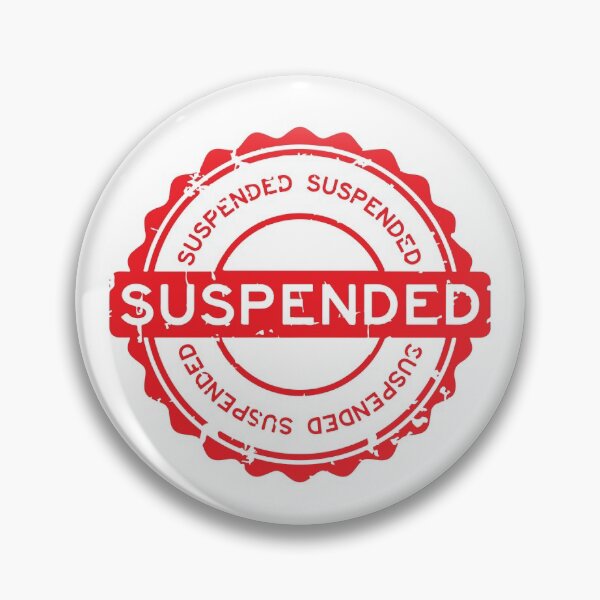 Item preview, Account Suspended designed and sold by mouad naouiri.